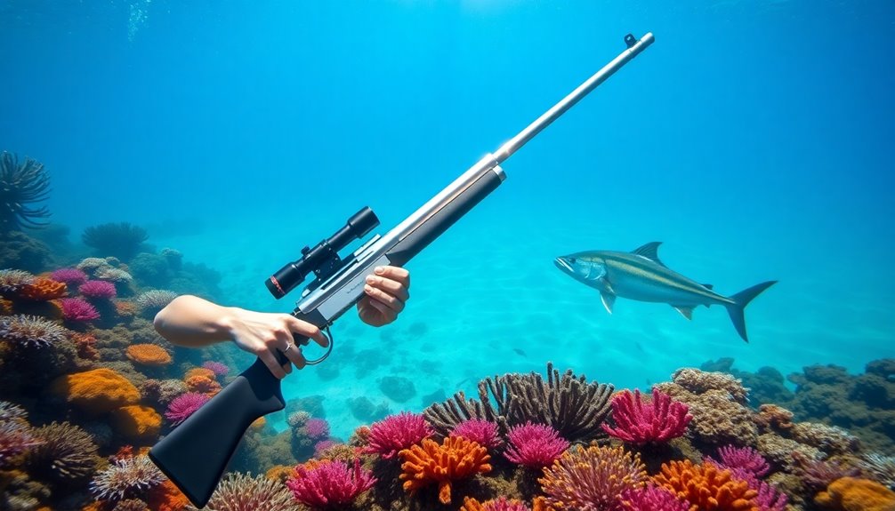 varieties of underwater spearguns