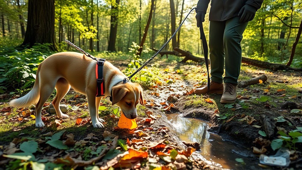 beware contaminated foraging areas