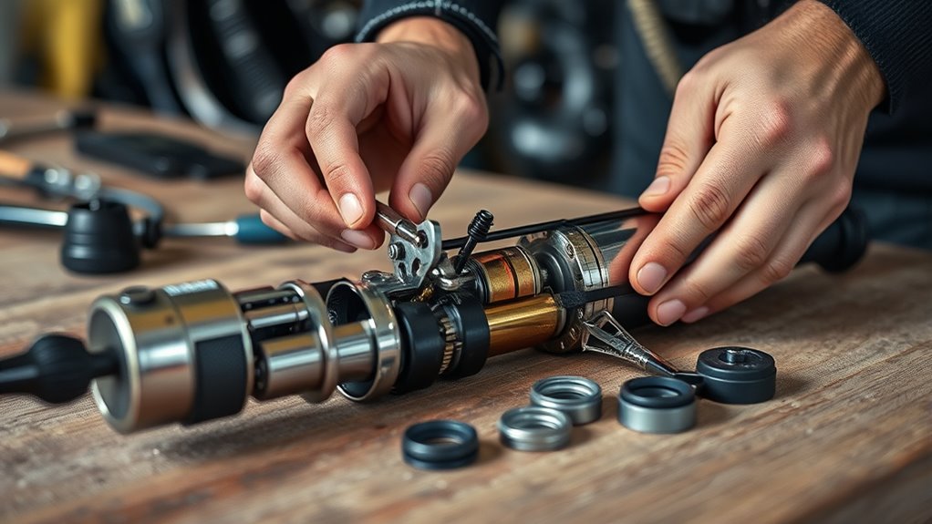 careful disassembly and inspection
