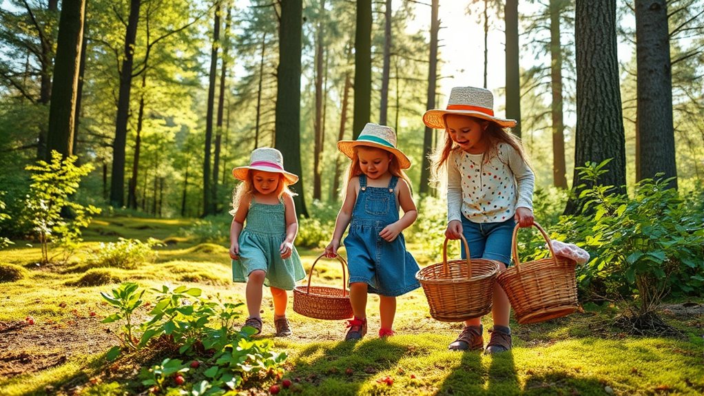 child friendly foraging activities