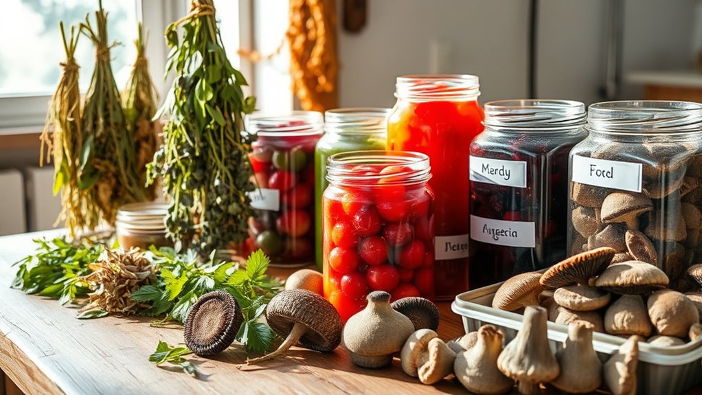 choose appropriate preservation methods