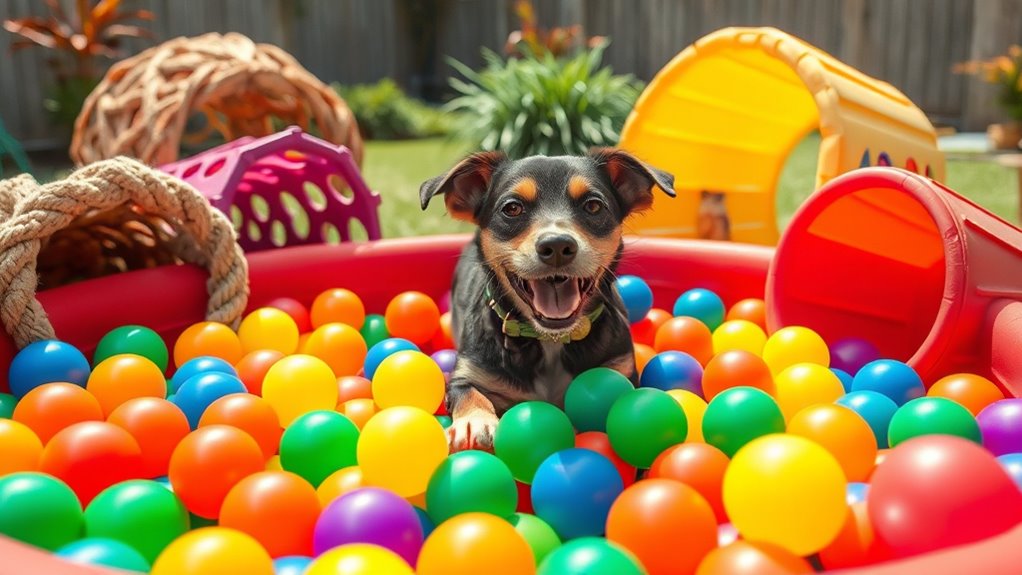 diy dog ball pit