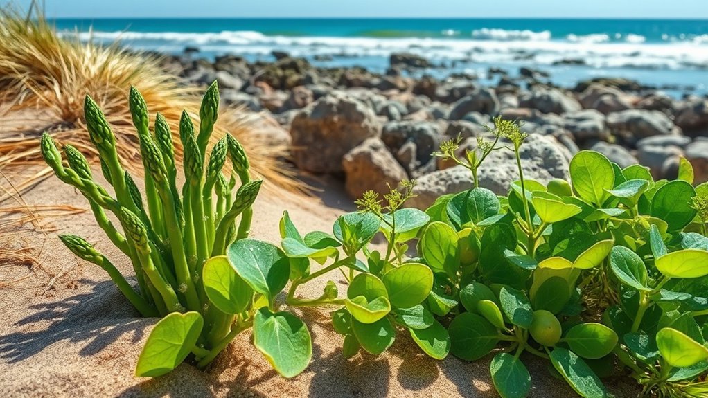 edible coastal plants guide