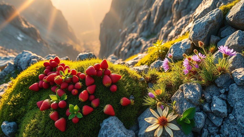 edible plants in high elevations