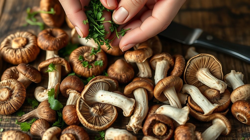 enhance mushroom flavor techniques