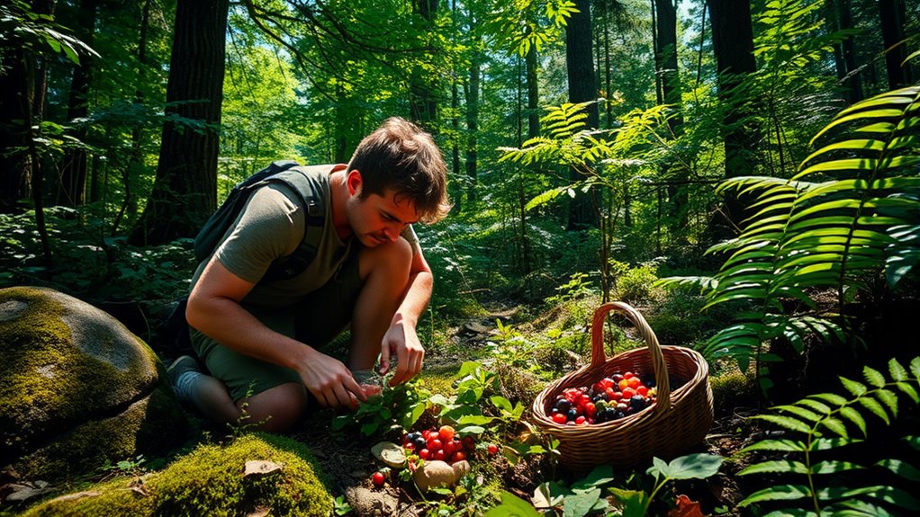 finding edible wild plants