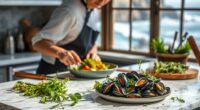 foraged coastal cooking