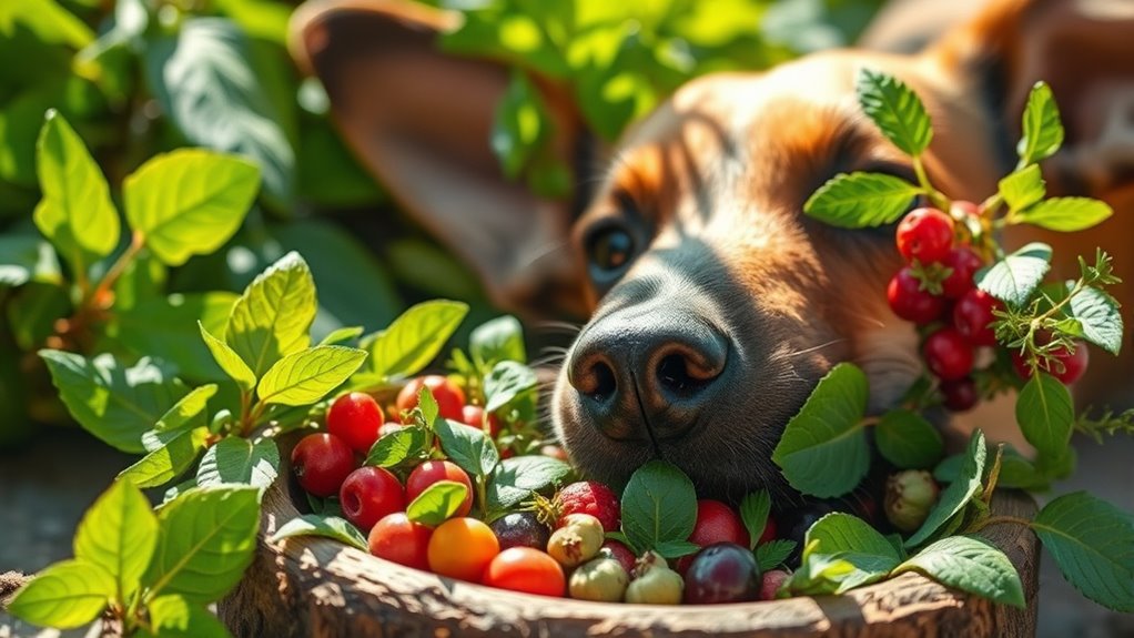 foraged foods boost pet health