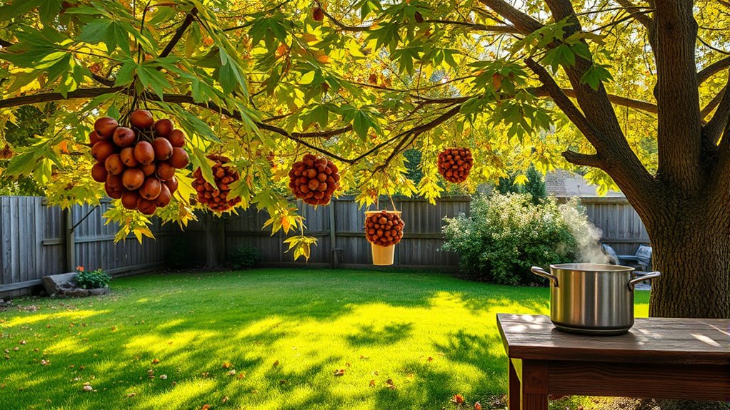 foraging maple nuts sustainably