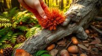 gathering natural craft supplies