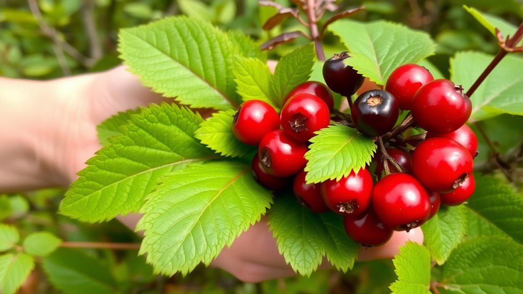 identify safe berry features