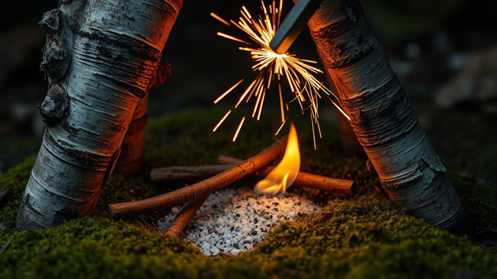 ignite fire without matches