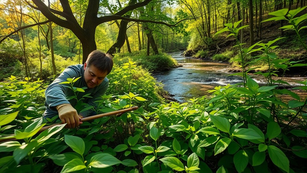 invasive plants disrupt native ecosystems