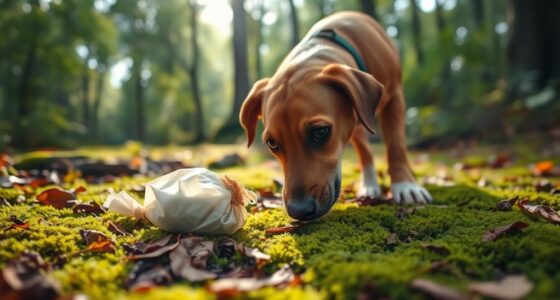 managing pet waste outdoors