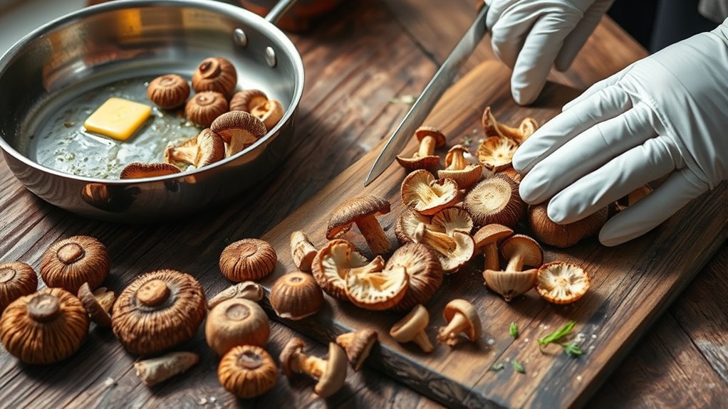 optimal wild mushroom cooking techniques