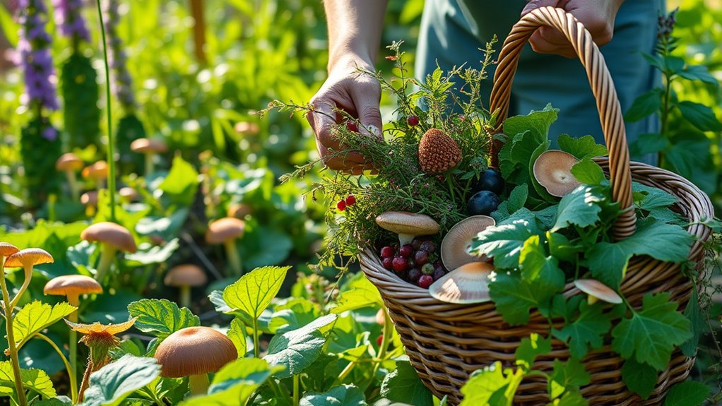 permaculture wild edible integration