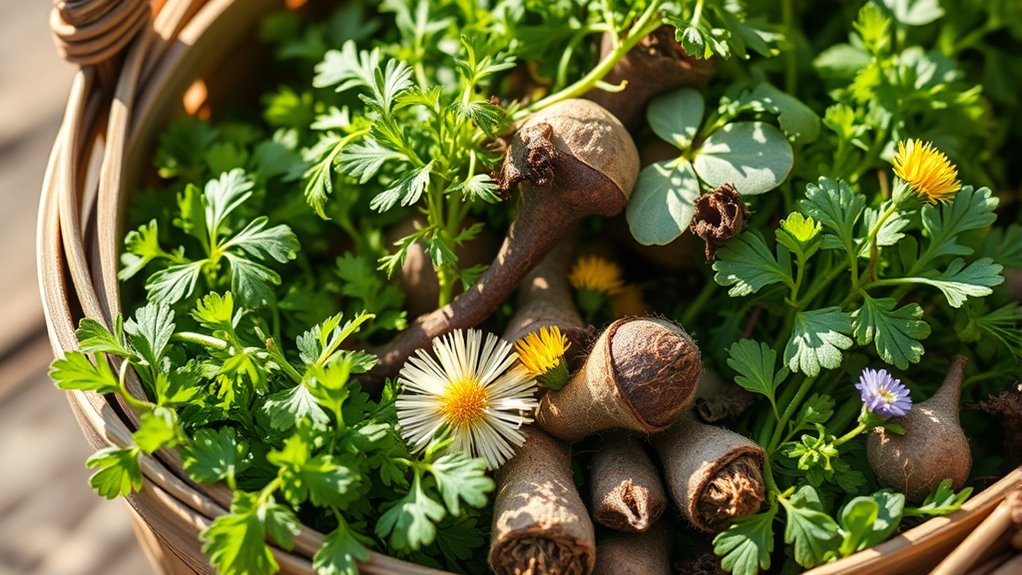 pet safe wild greens for dogs