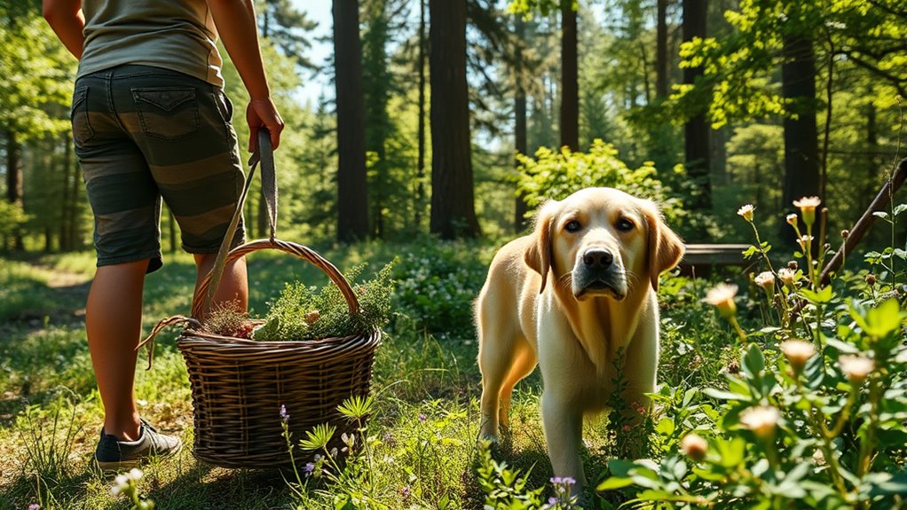 pet safety during foraging