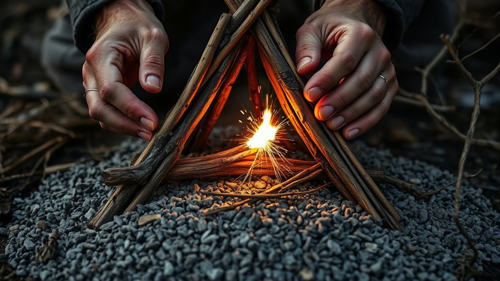 prepare handle ignite extinguish