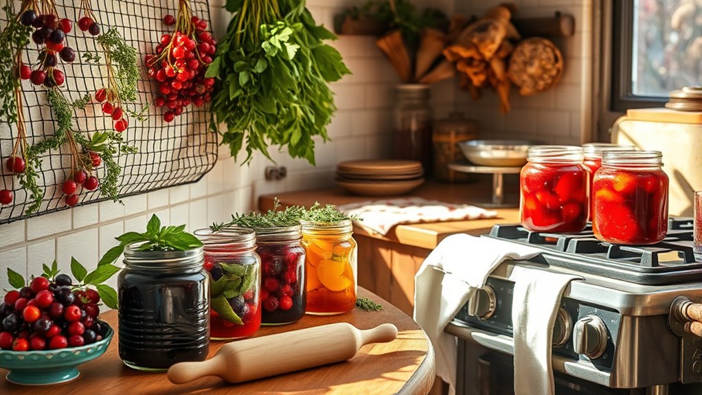preservation methods for foraged foods