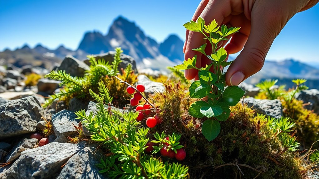 preserving and storing mountain foraged foods