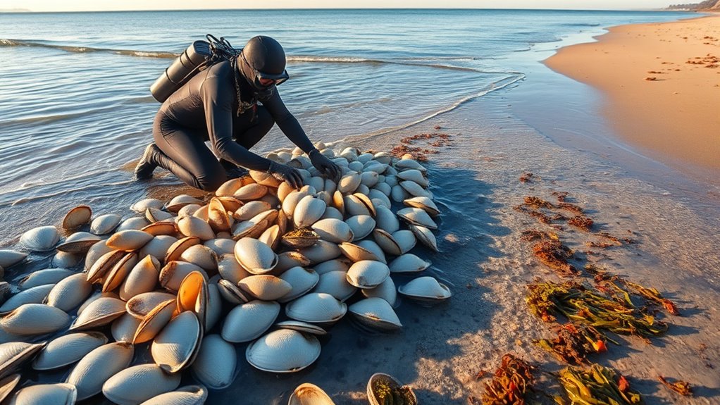 proper shellfish purging techniques