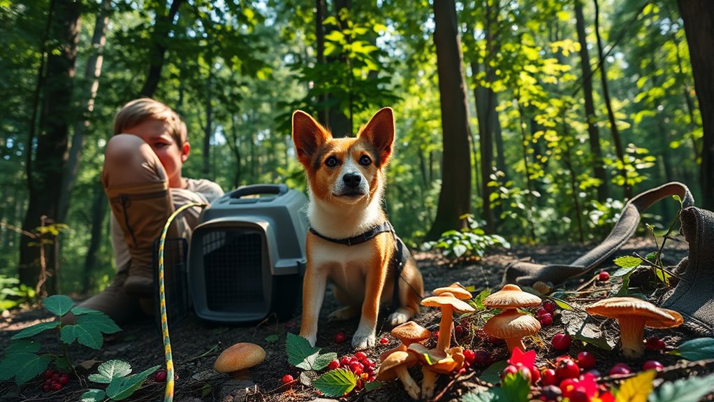 proper wild food handling