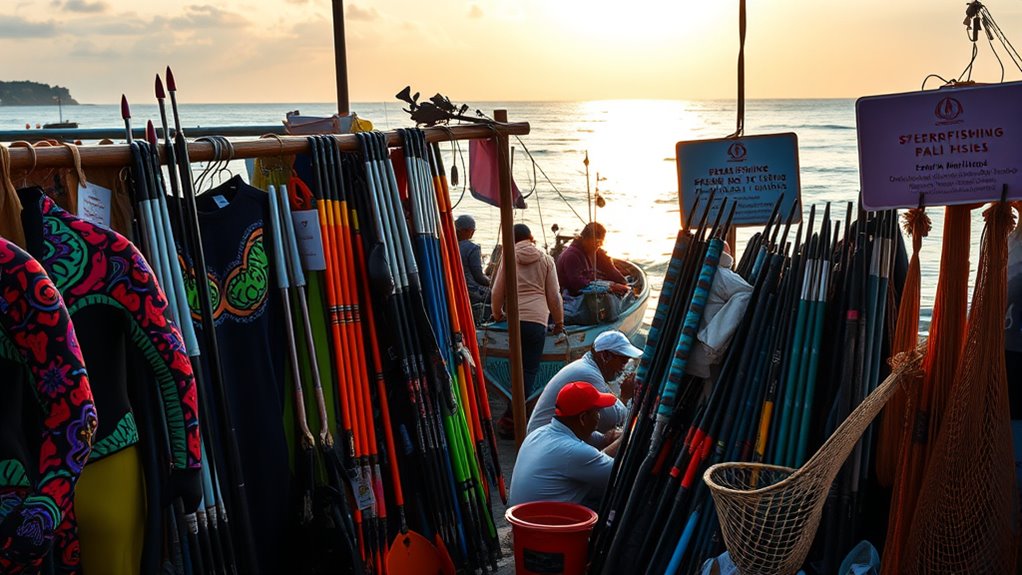 regional spearfishing regulations vary