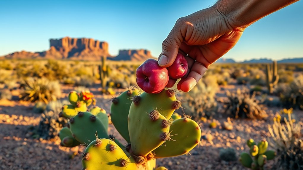 safe desert foraging practices
