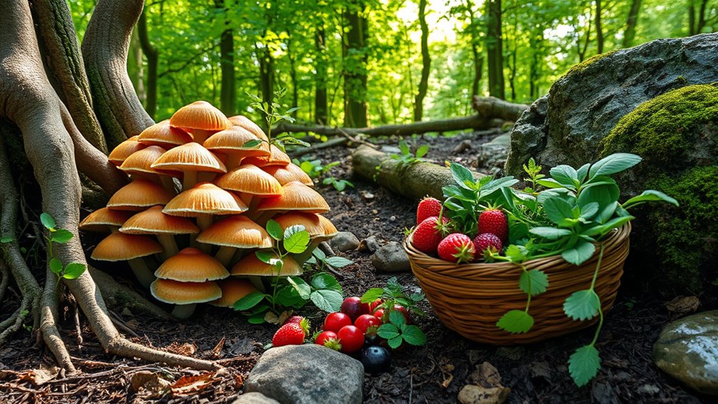 safe foraging locations only
