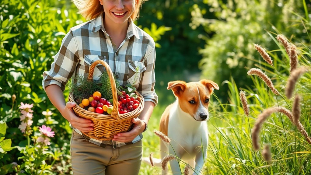safe pet foraging practices