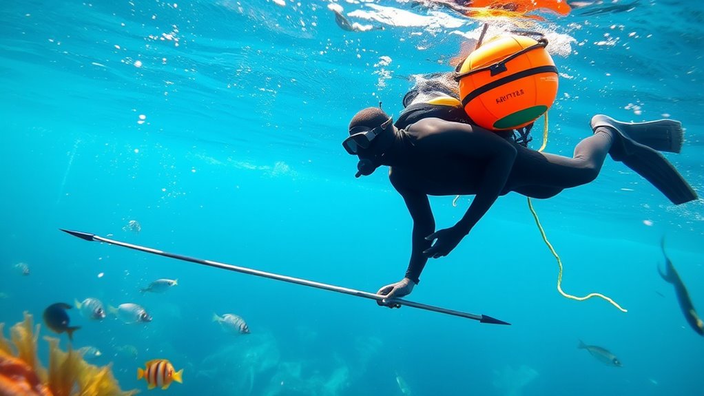 safe spearfishing practices