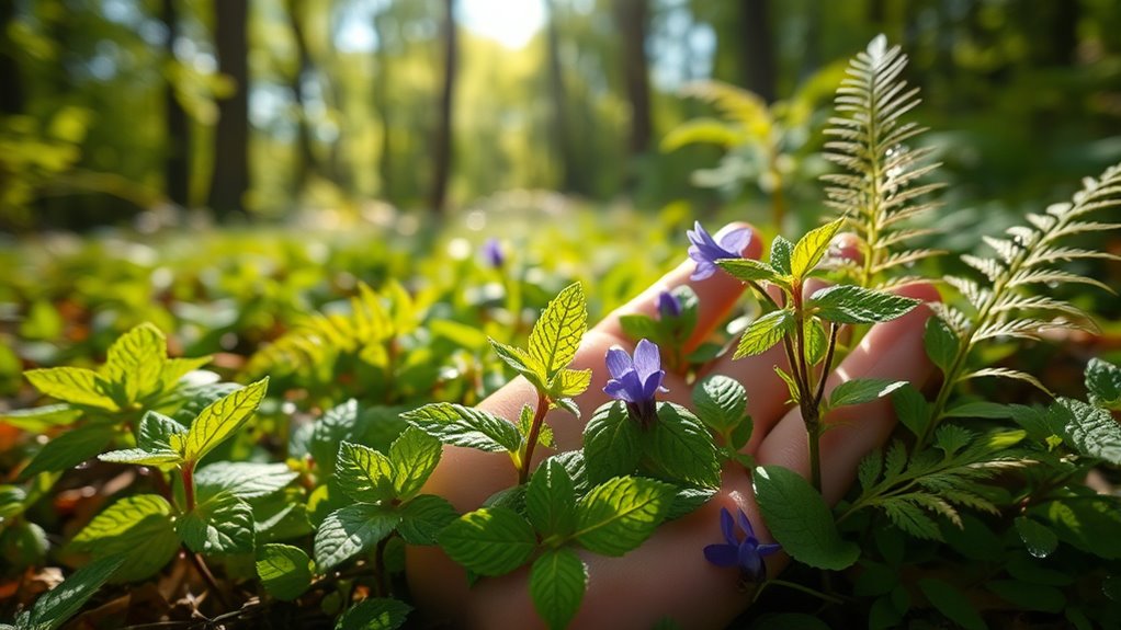 safe wild plant foraging
