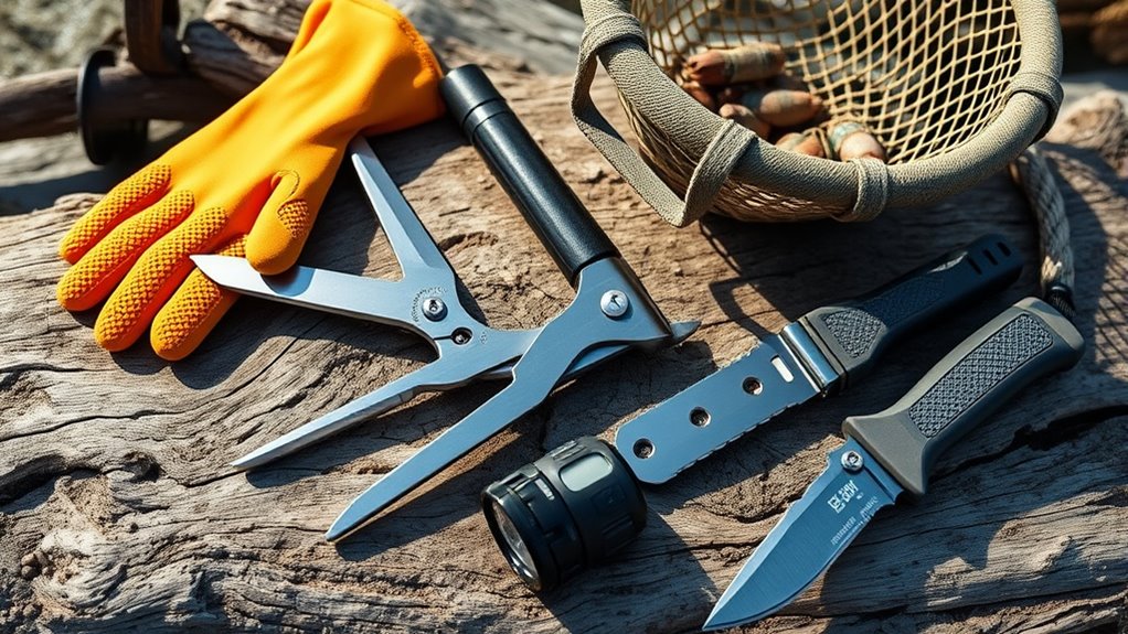 safety gear enhances foraging safety