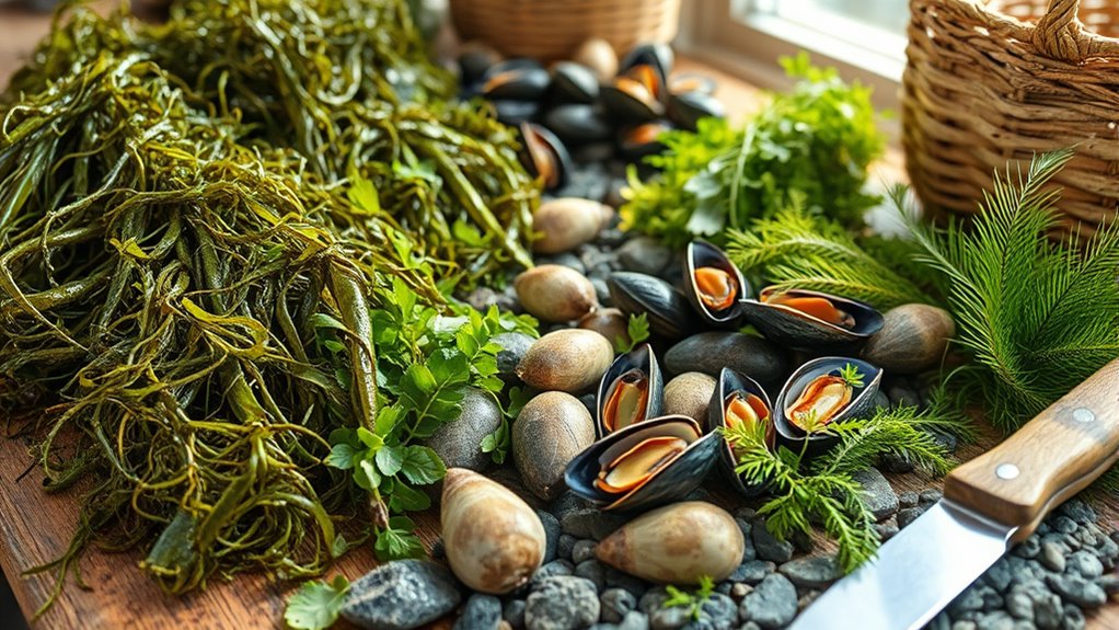 seasonal coastal foraging guide