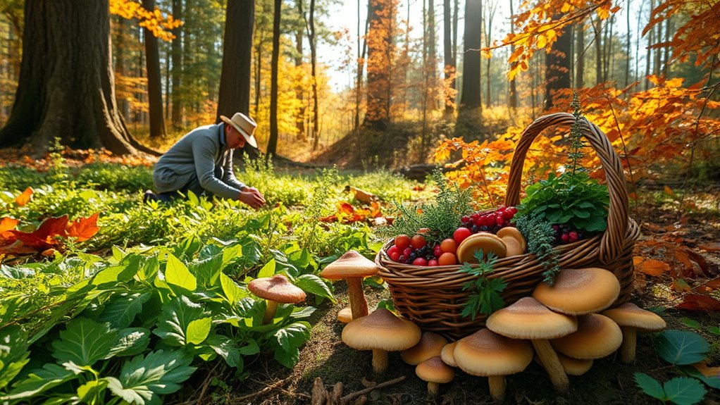 seasonal wild food timing