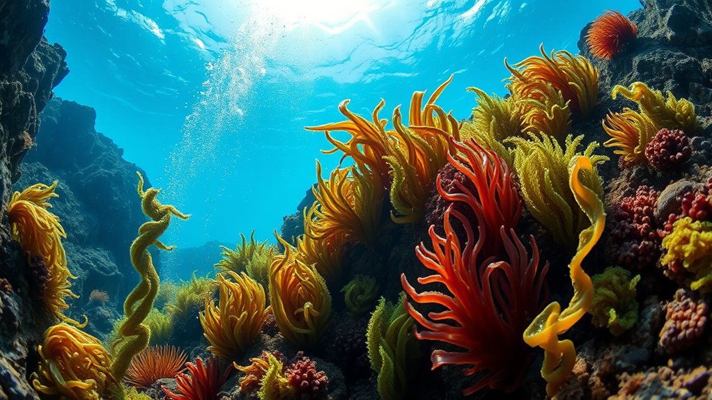 seaweed habitats and growth patterns