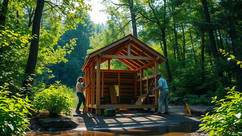 shelter placement and maintenance