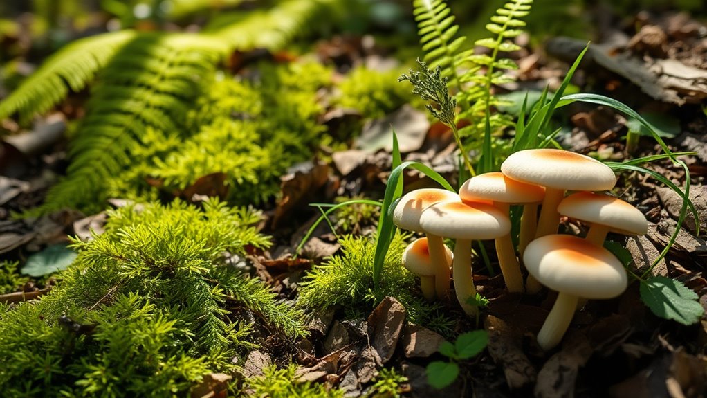 spring foraging and wild edibles