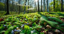 springtime foraging treasures