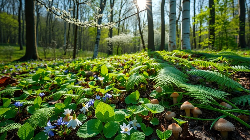 springtime foraging treasures