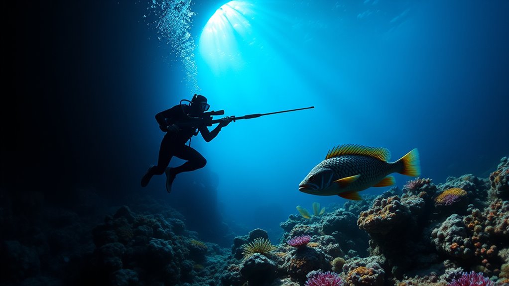 stealthy deep water hunting