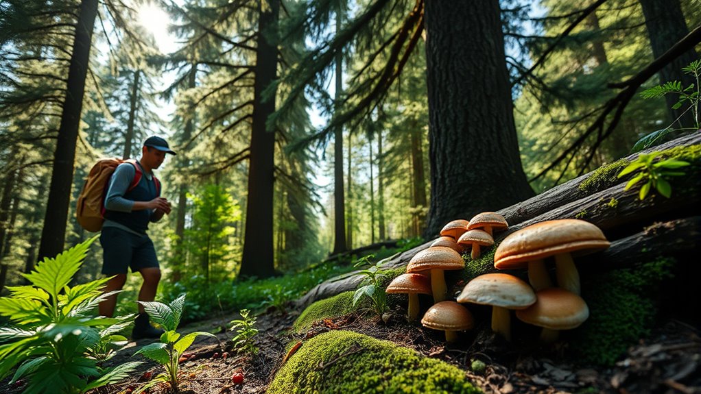 sustainable gentle respectful foraging