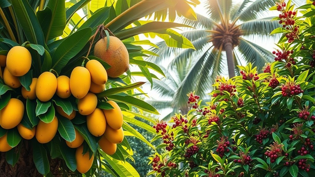 tropical edible tree varieties