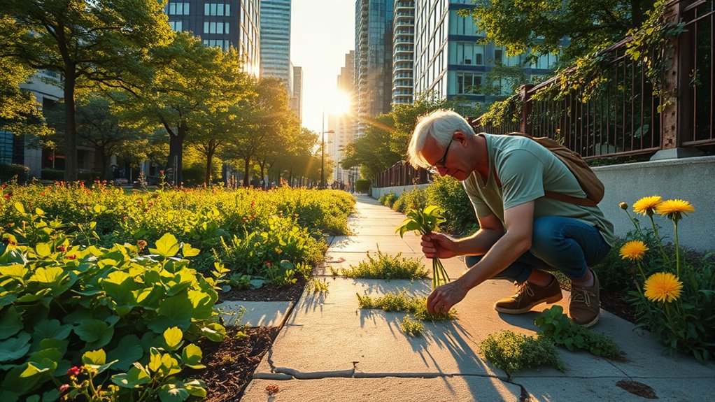 urban edible plant foraging
