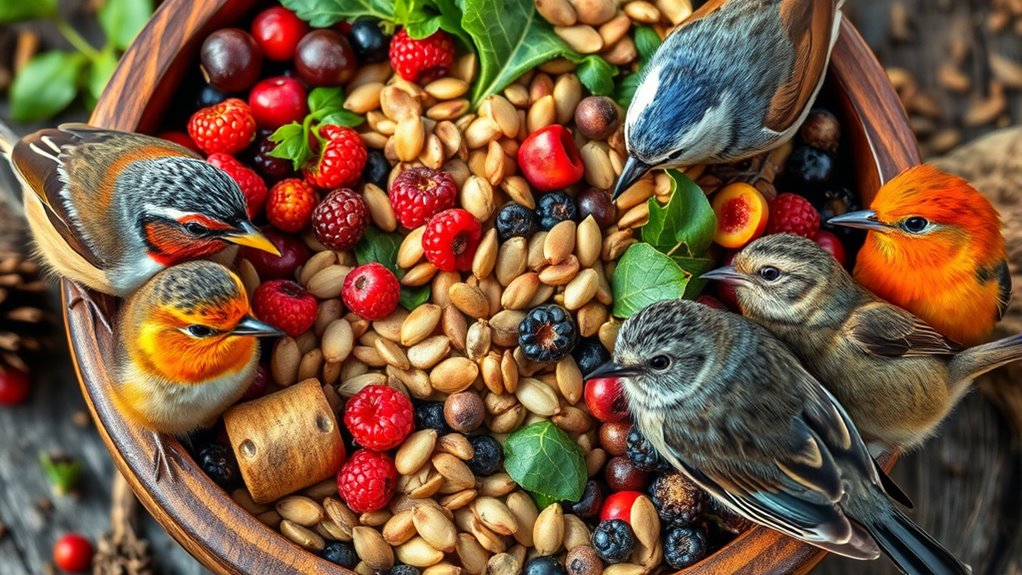 wild bird diet diversity