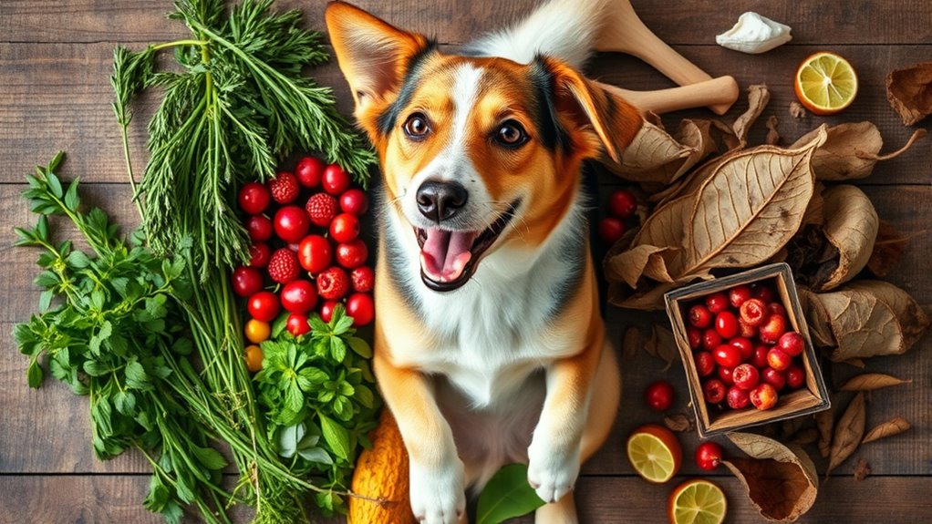 wild foods boost canine health