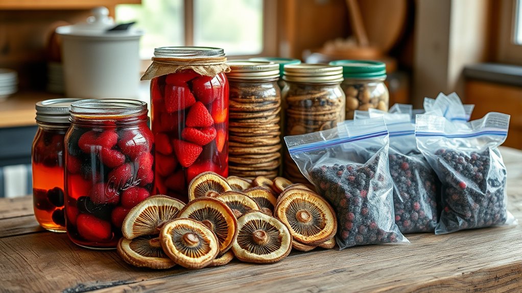 wild foods preservation ideas