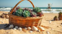 coastal succulents for salads