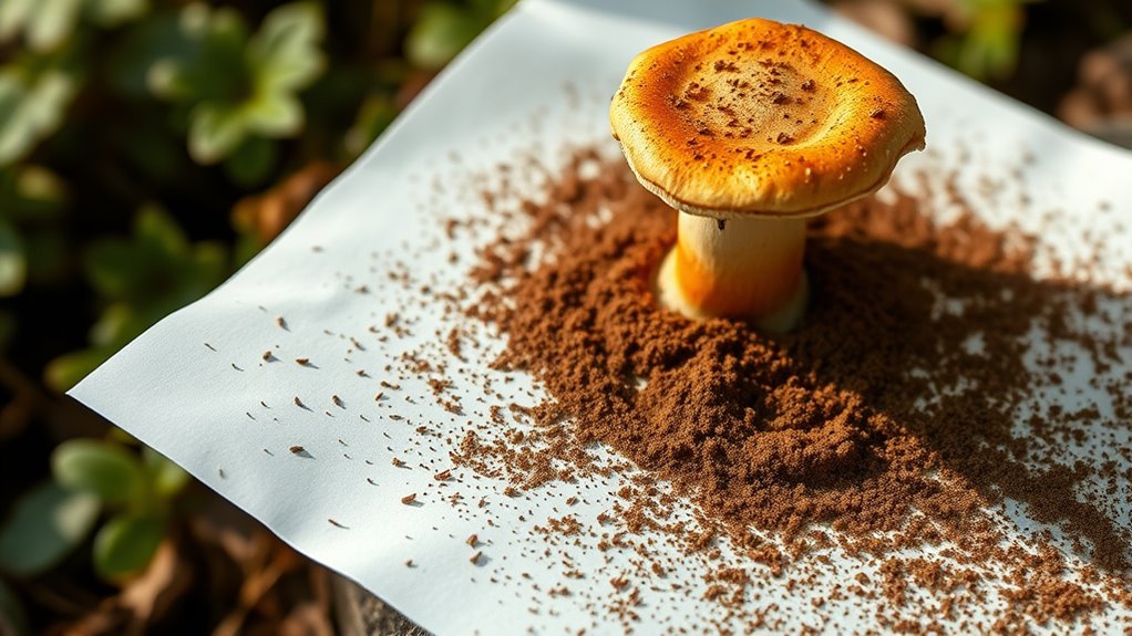 create accurate spore prints